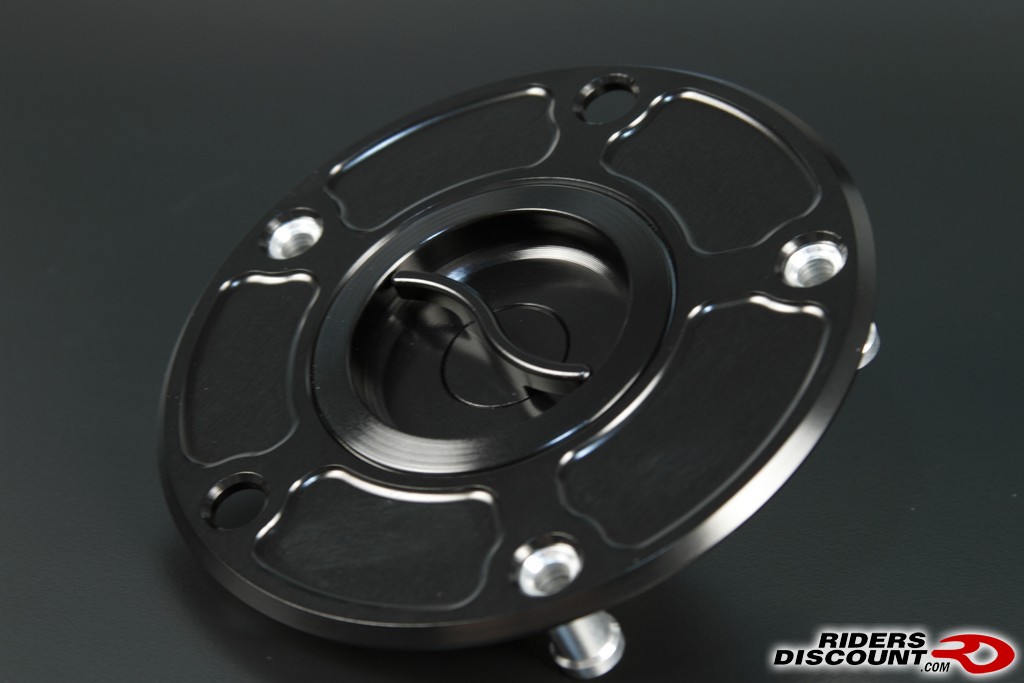 Accossato QuickRelease Gas Cap for 675 Triumph Rat Motorcycle Forums