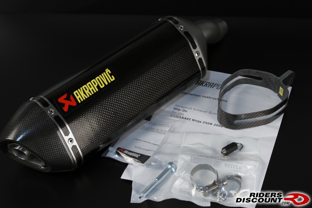 Akrapovic ninja 250 new arrivals