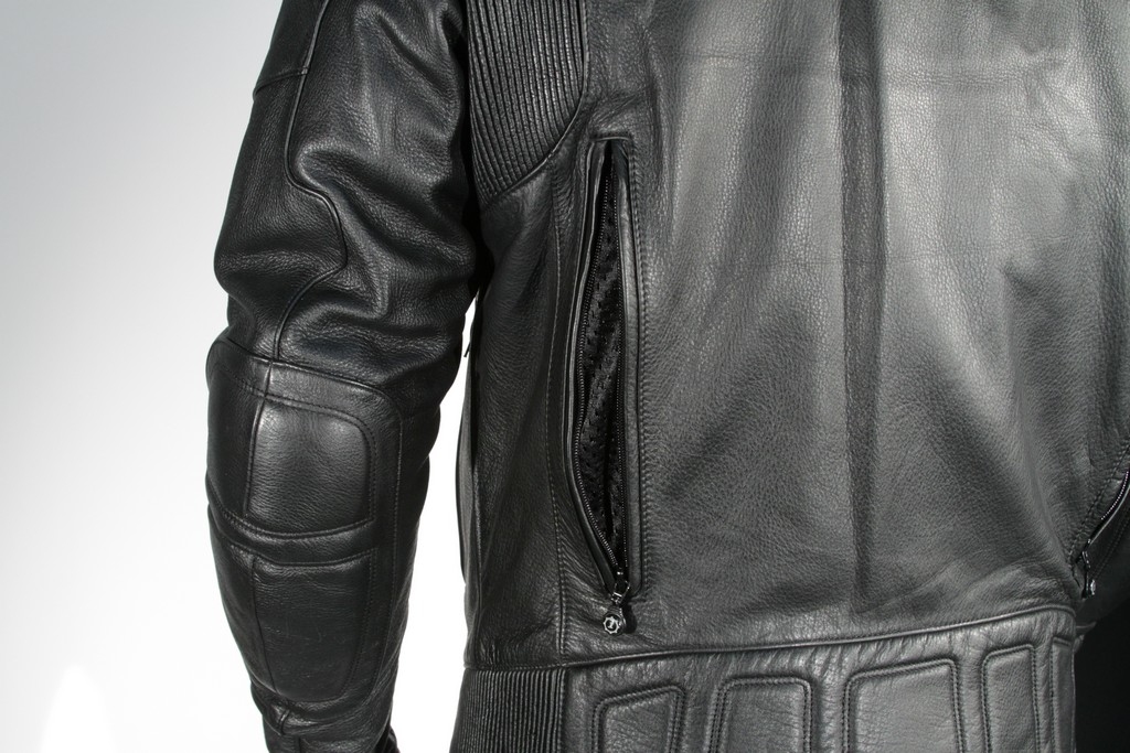 Firstgear Scout Iv Leather Jacket Victory Forums Exhaust Vents On The Back Have Large Fobs For Easy Operation