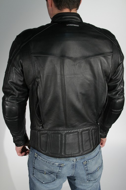 Firstgear leather motorcycle jacket online