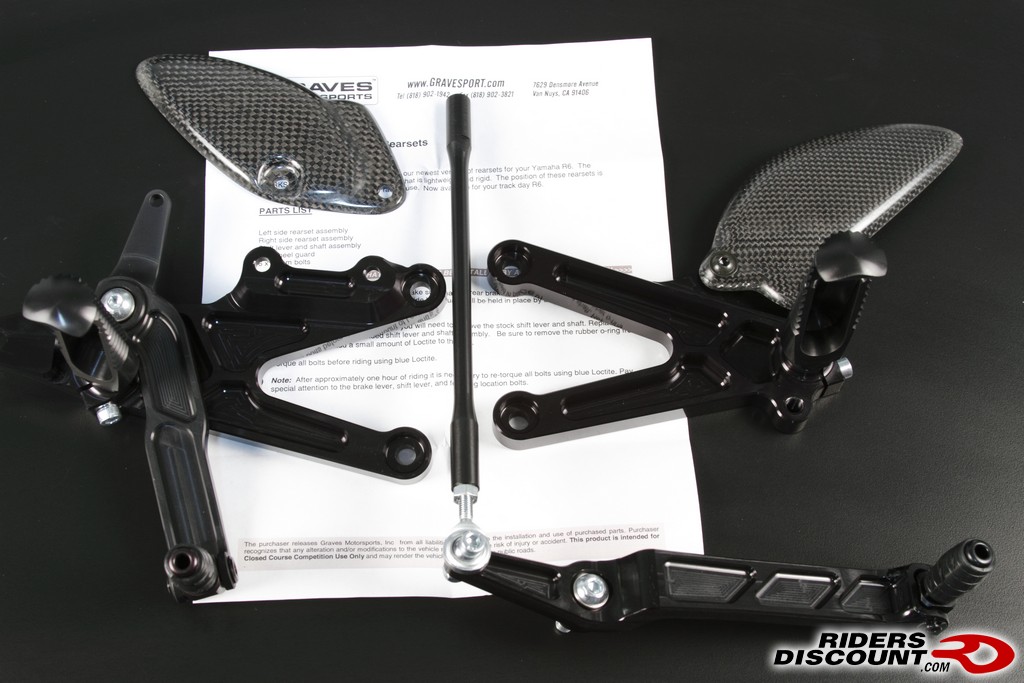 Graves Yamaha YZFR6 Rearsets R6 Message Net