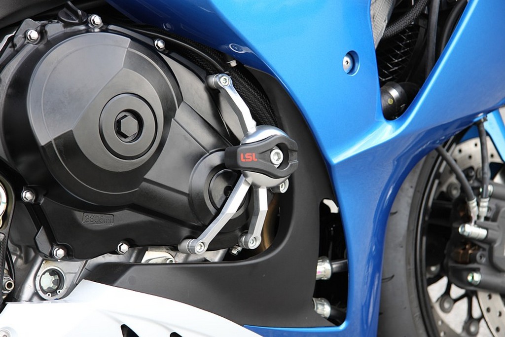 LSL Frame Sliders Now Available for GSXR L1 Models Suzuki GSXR