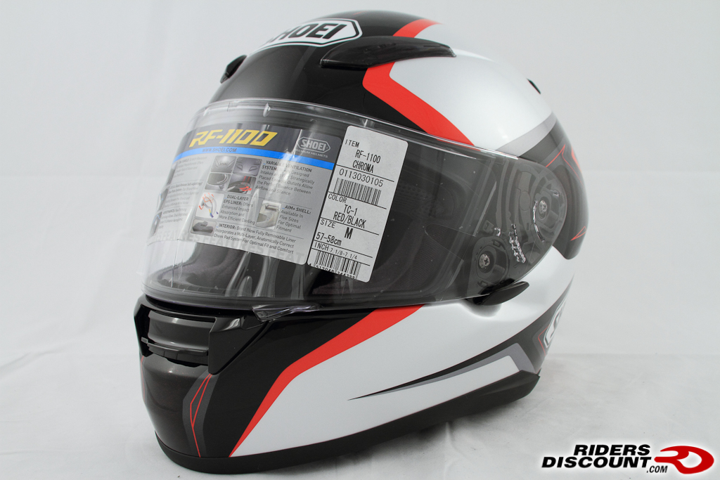 Shoei Rf 1100 Size Chart