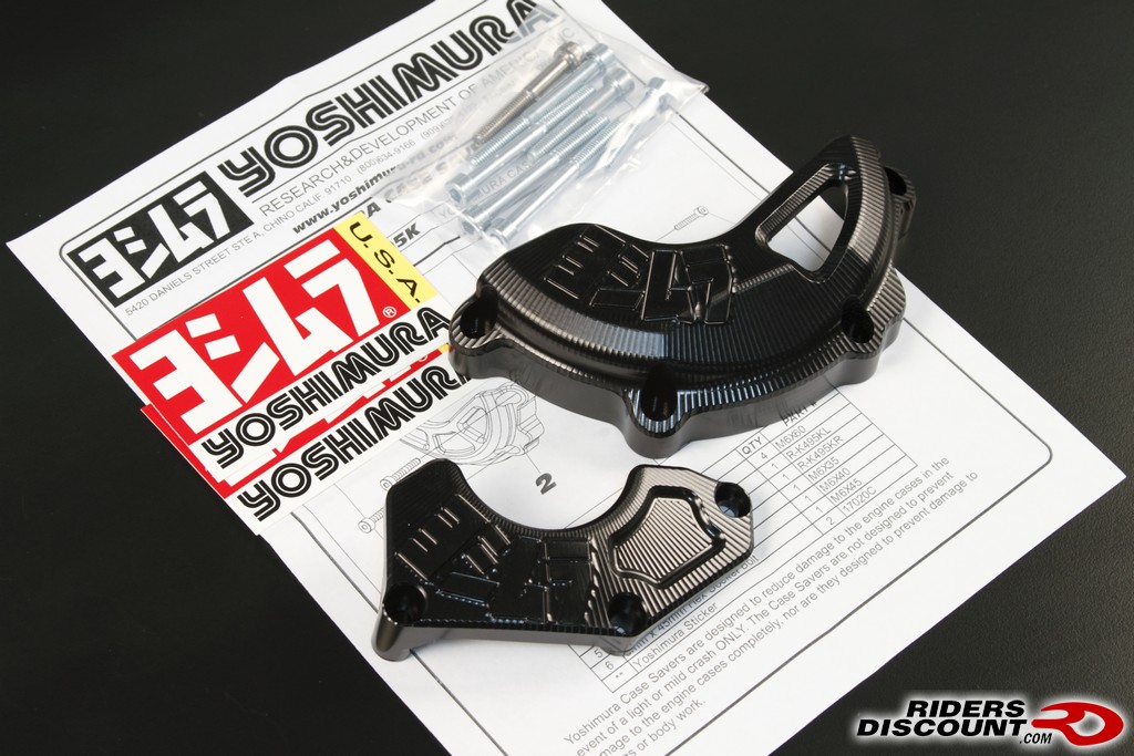 Yoshimura GSXR Case Saver Kits now in Black!