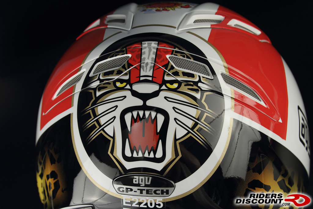Marco Simoncelli AGV Replica Helmet - Sportbikes.net